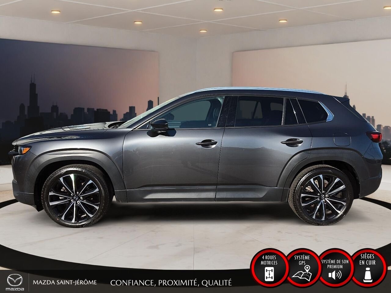 2024 Mazda CX-50 Grey Saint-Jérôme - photo #9
