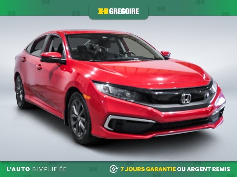 Honda Civic 823827 | EX AUTO AC TOIT MAGS CAM RECULE BLUETOOTH 2020 Rouge Laval - photo #0