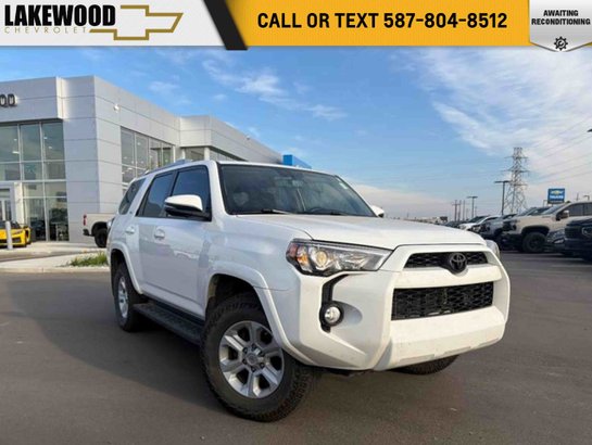 2016 Toyota 4Runner SR5 Premium 4WD 4.0L 7 Passenger | Power Sunroof White