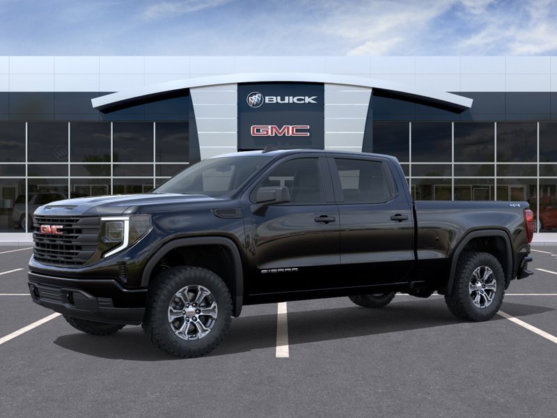 2026 GMC Sierra 1500 K1500 SIERRA CREW CAB PRO STD/BOX (1SA) ONYX BLACK Rivière-du-Loup - photo #1