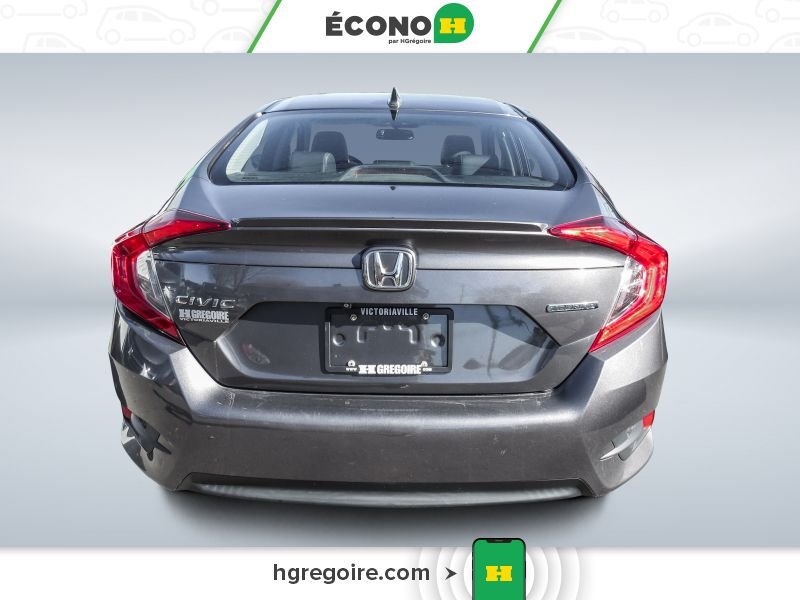 2016 Honda Civic Grey Blainville - photo #5
