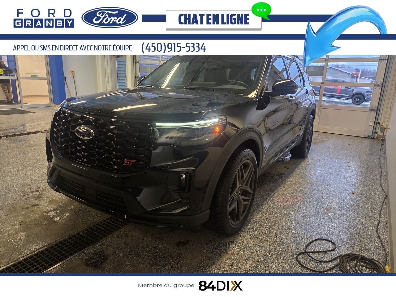 2025 Ford Explorer Black Granby - photo #1
