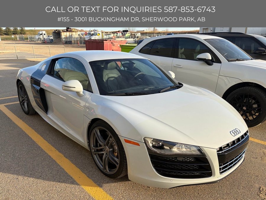 2010 Audi R8 5.2L | Low Mileage | Gated Manual | Highway Package PPF Grey