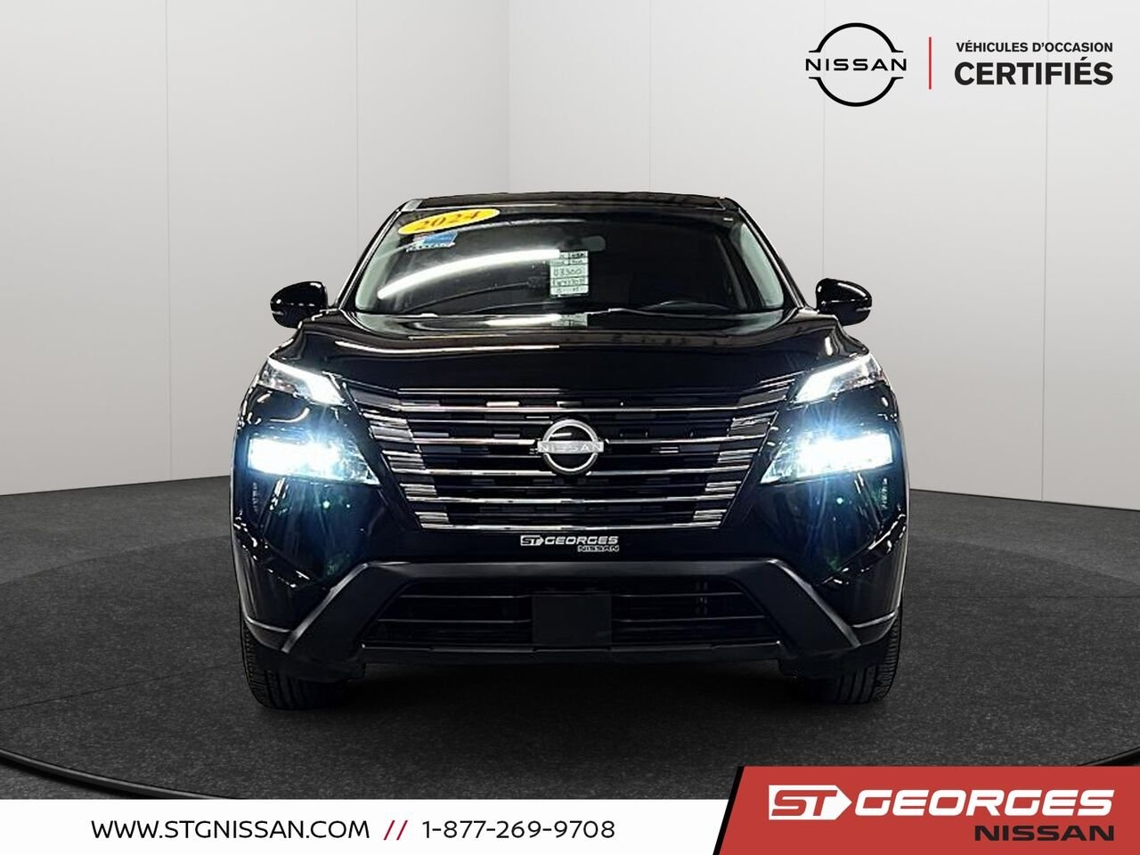 Nissan Rogue 2024 Noir Saint-Georges - photo #1