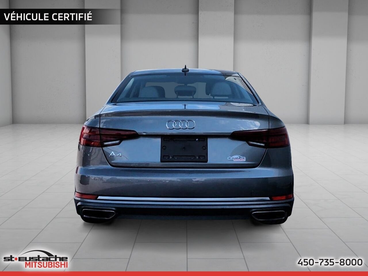 2019 Audi berline A4 Grey Saint-Eustache - photo #2
