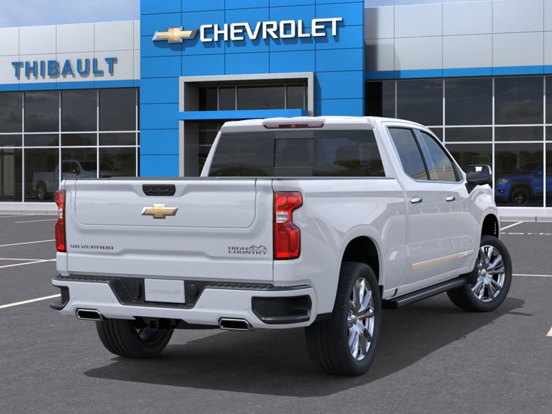 CHEVROLET Silverado 1500 High Country cabine multiplace 4RM 157 po 2026 BLANC POLAIRE, TRIPLE COUCHE