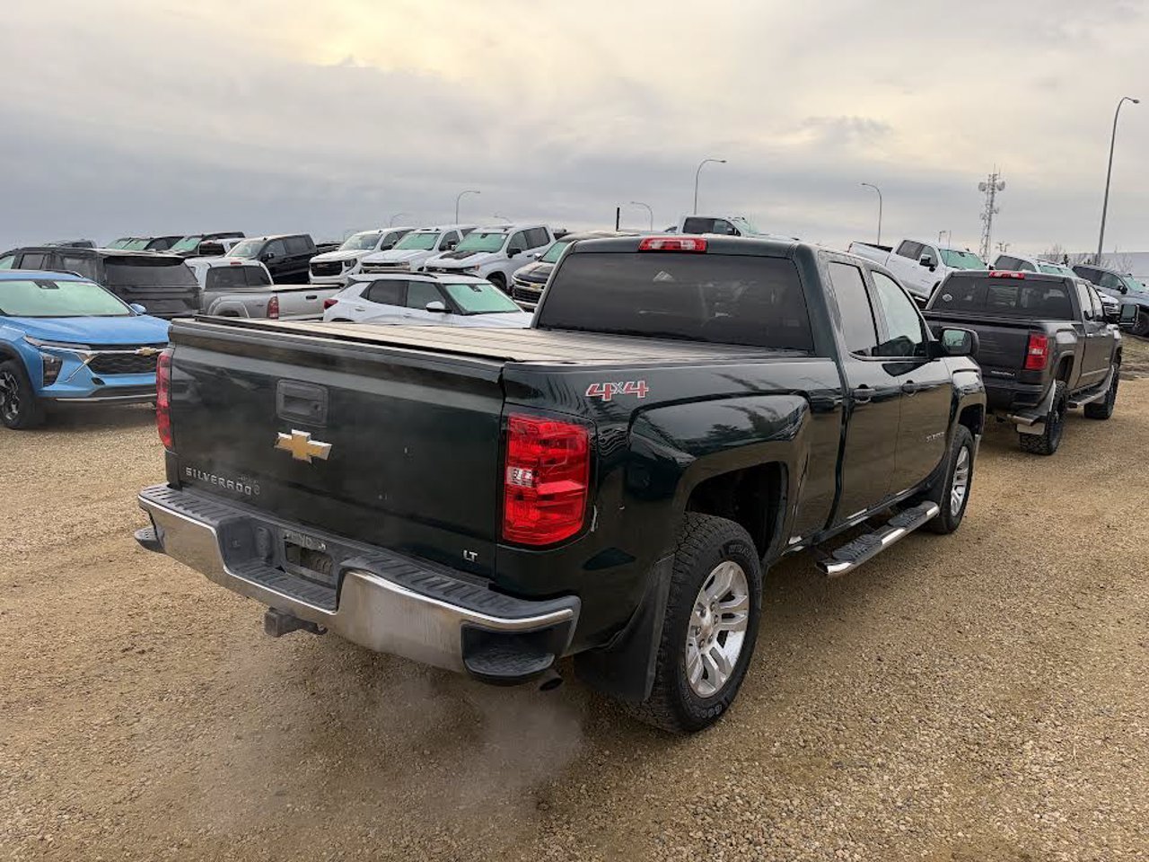 2014 Chevrolet Silverado 1500 4WD Double Cab Standard Box LT w/1LT Rainforest Metallic Sherwood Park - photo #4