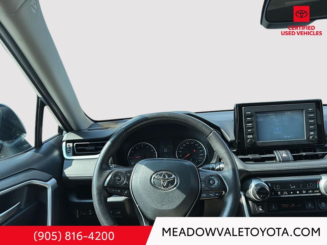 2021 Toyota RAV4 One Owner Silver Sky Metallic Mississauga - photo #11