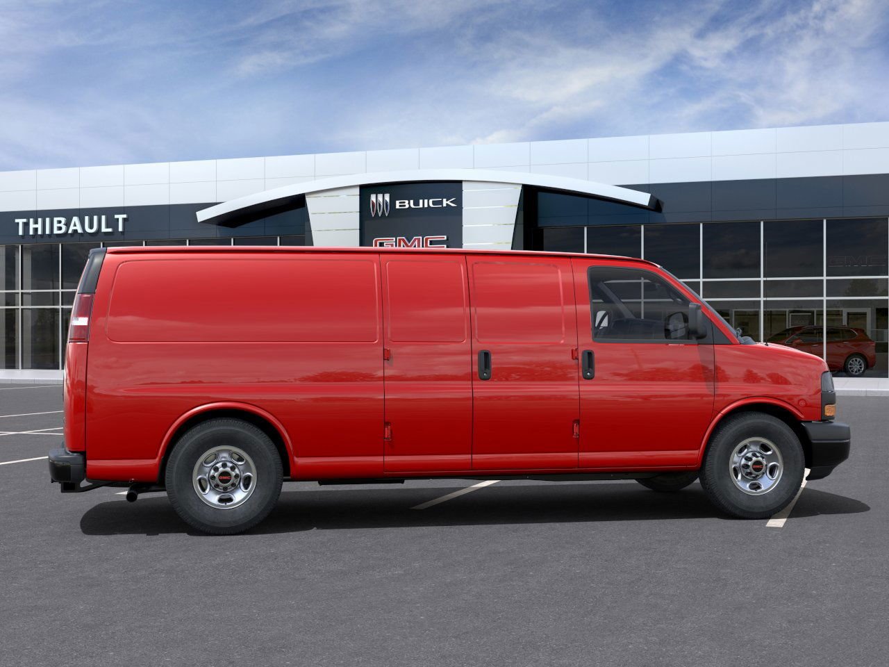 2024 GMC Savana Cargo Van Cardinal Red Saint-Eustache - photo #4