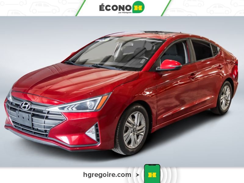 2019 Hyundai Elantra Red Blainville - photo #2