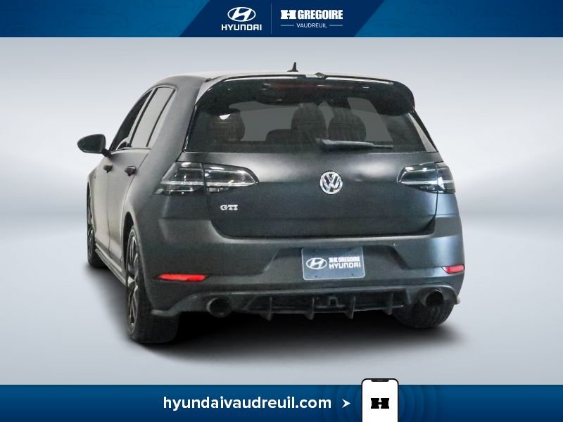 Volkswagen Golf GTI 2018 Noir Blainville - photo #7