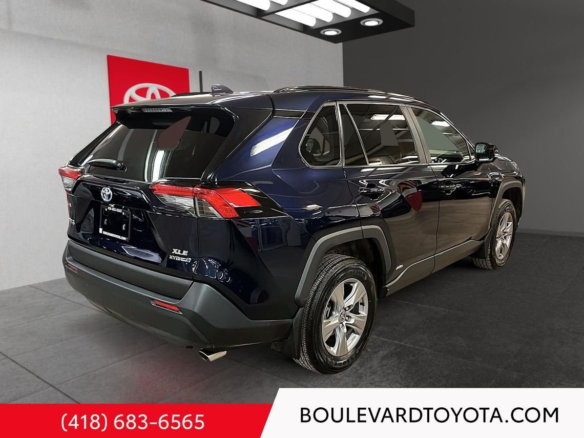 Toyota RAV4 99162A-85 | XLE Hybride 2023 Bleu Québec - photo #3