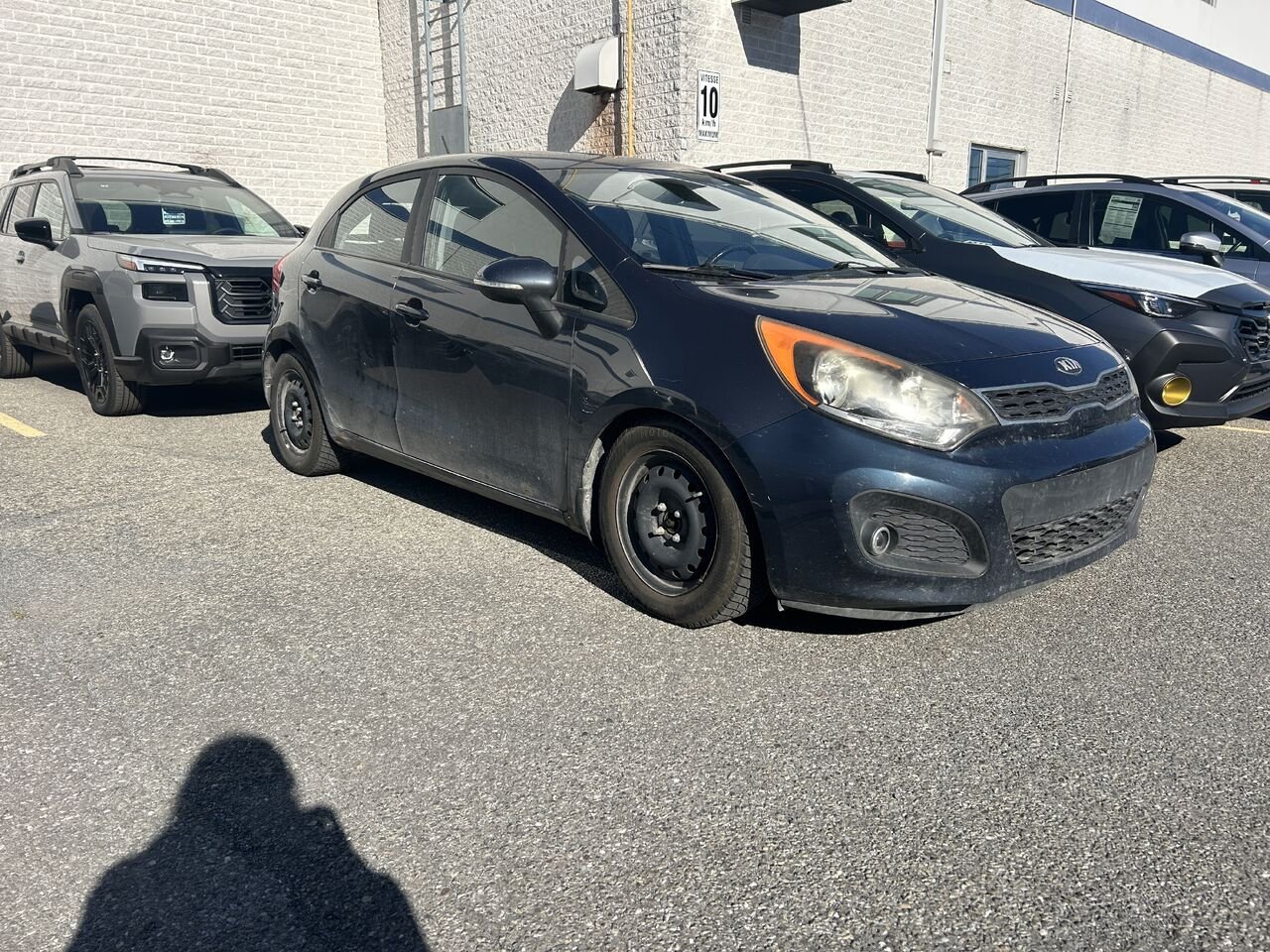Kia Rio Hayon 5 portes, boîte automatique EX 2013 Noir Saint-Hyacinthe - photo #0