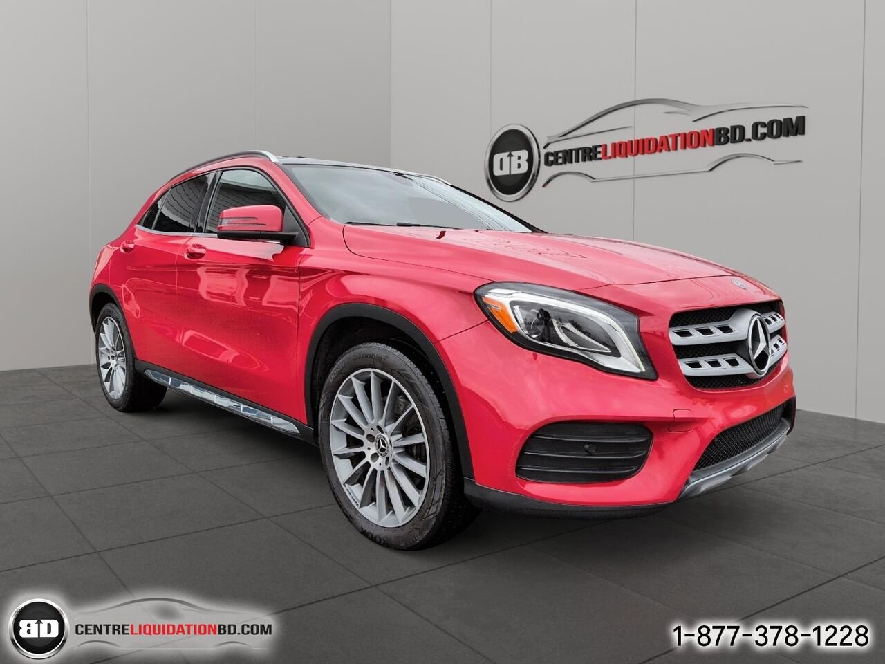 2018 Mercedes-Benz GLA GLA 250 VUS 4MATIC | BD0432 Red Granby - photo #2