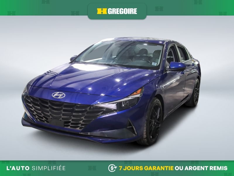 Hyundai Elantra 729100 | LUXURY HYBRIDE AUTO A/C CUIR TOIT NAV CAM RECULE 2023 Bleu Laval - photo #2