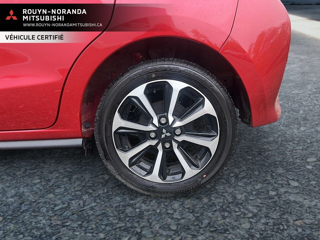 2024 Mitsubishi Mirage Red  - photo #6