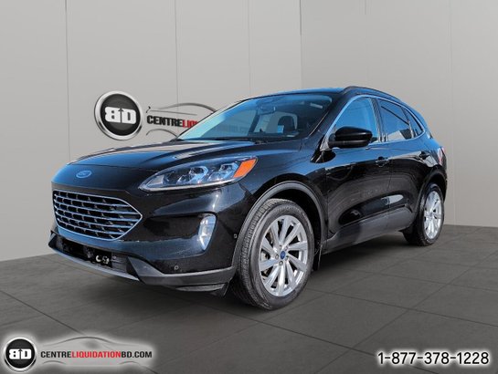 Ford Escape Titanium hybride TI 2022 Noir