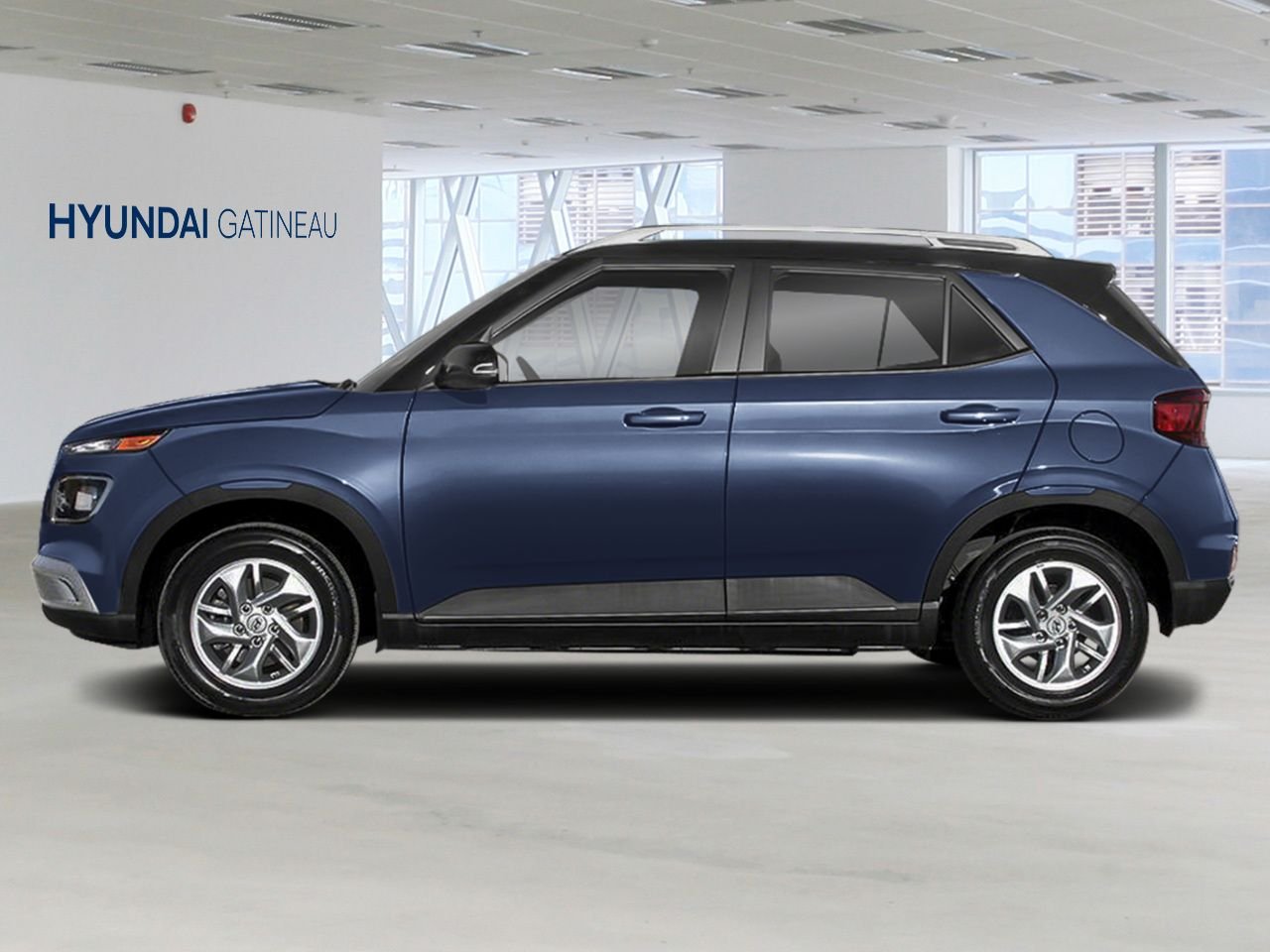 Hyundai Venue 2026 Denim avec toit blanc Gatineau - photo #1