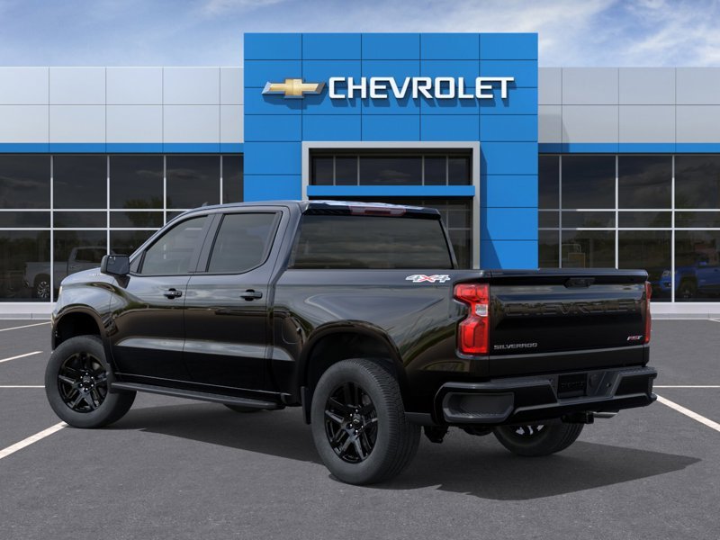 CHEVROLET Silverado 1500 RST cabine multiplace 4RM 147 po 2026 NOIR Montmagny - photo #2