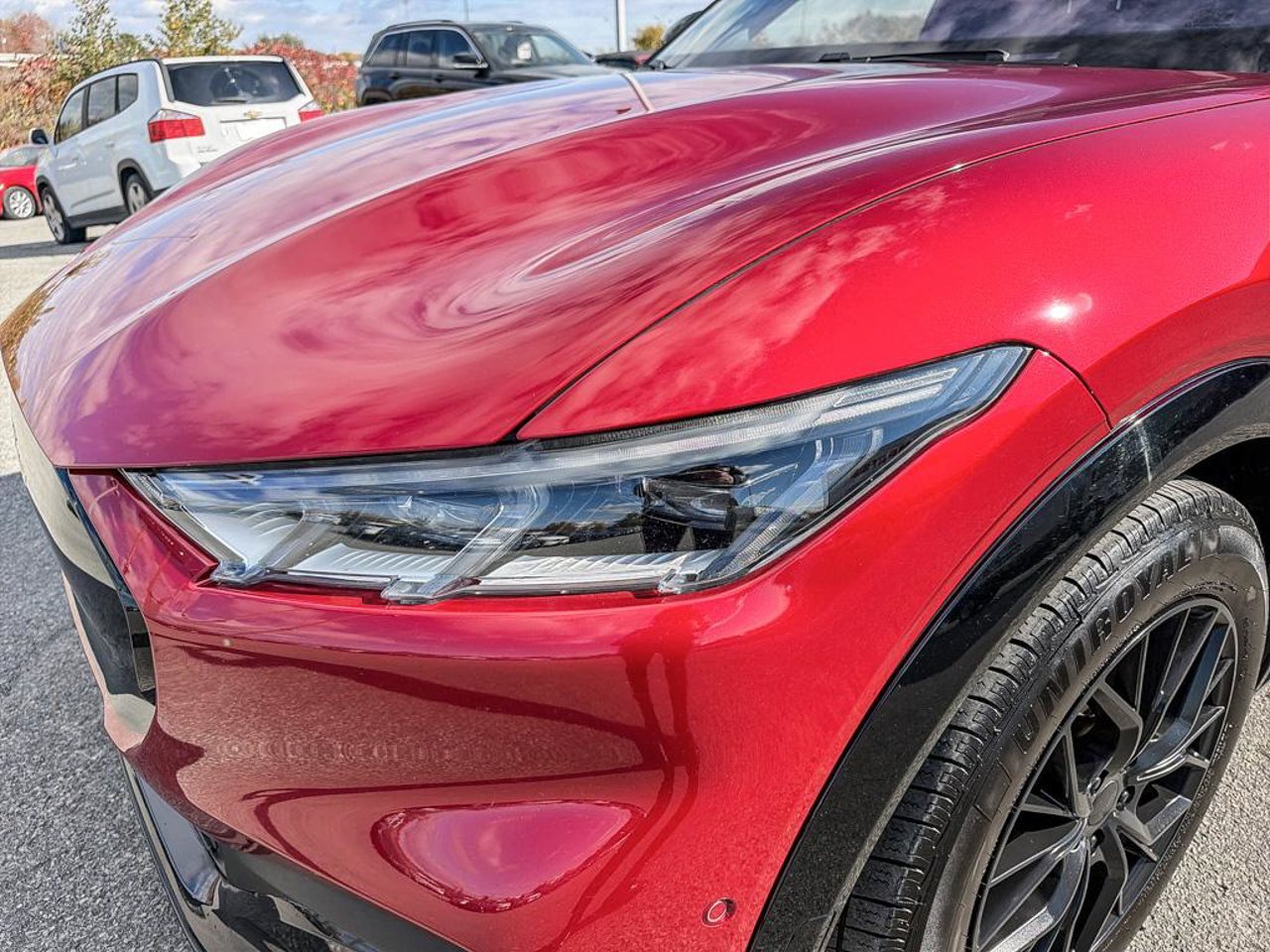2021 Ford Mustang Mach-E 3FMTK3SU8MMA01467 Red Mirabel - photo #10
