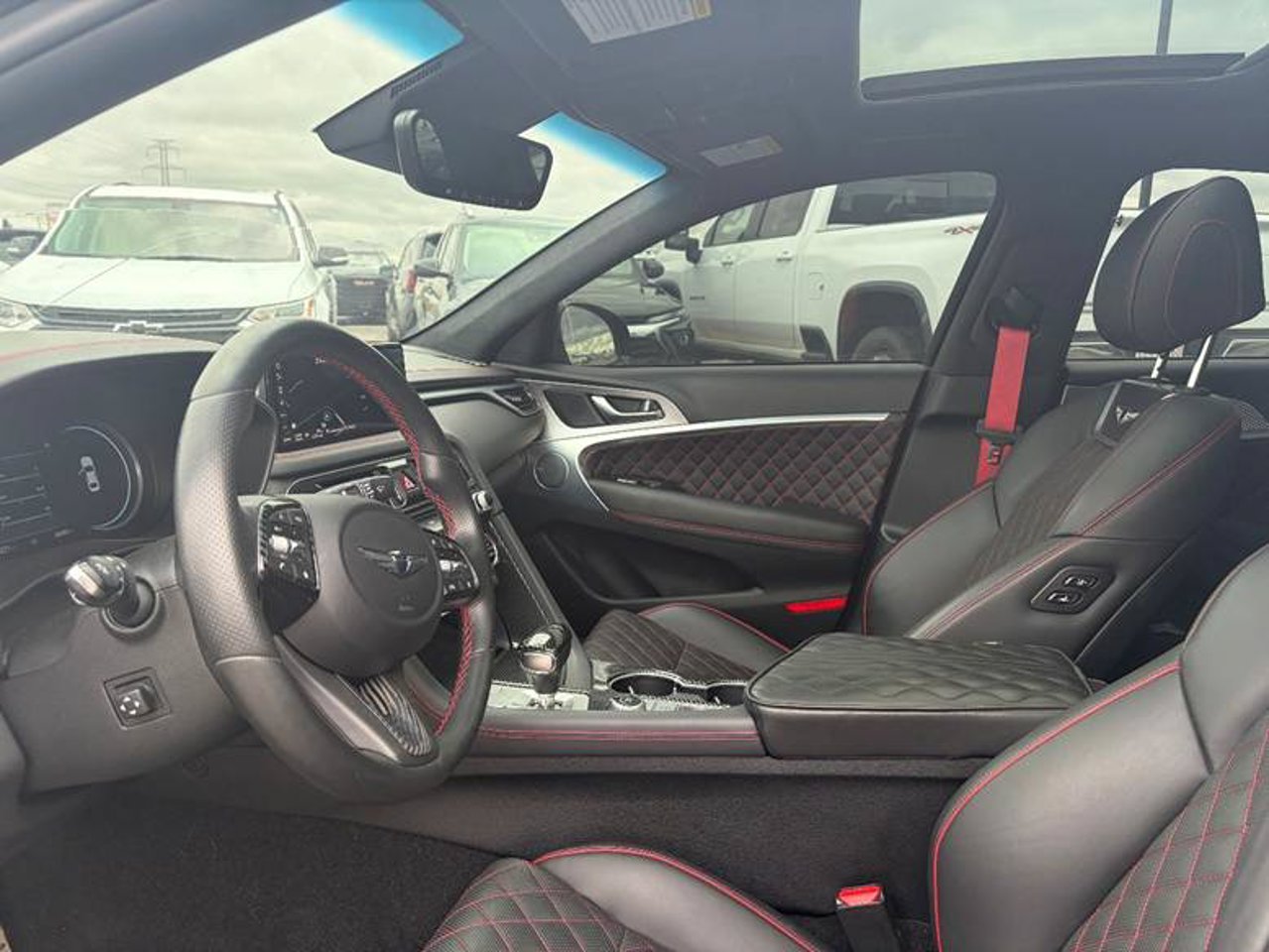 2023 Genesis G70 3.3T Sport AWD Vik Black Sherwood Park - photo #5