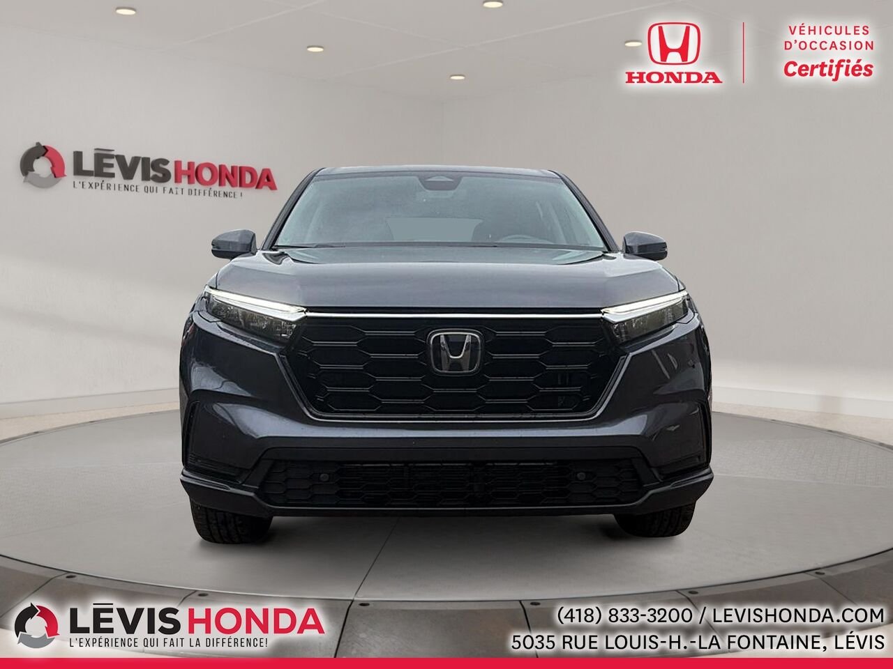 Honda CR-V EX-L AWD EX-L Traction Intégrale 2023 Gris Lévis - photo #2