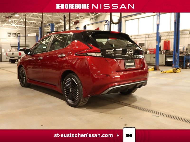 2023 Nissan Leaf Red Saint-Eustache - photo #20