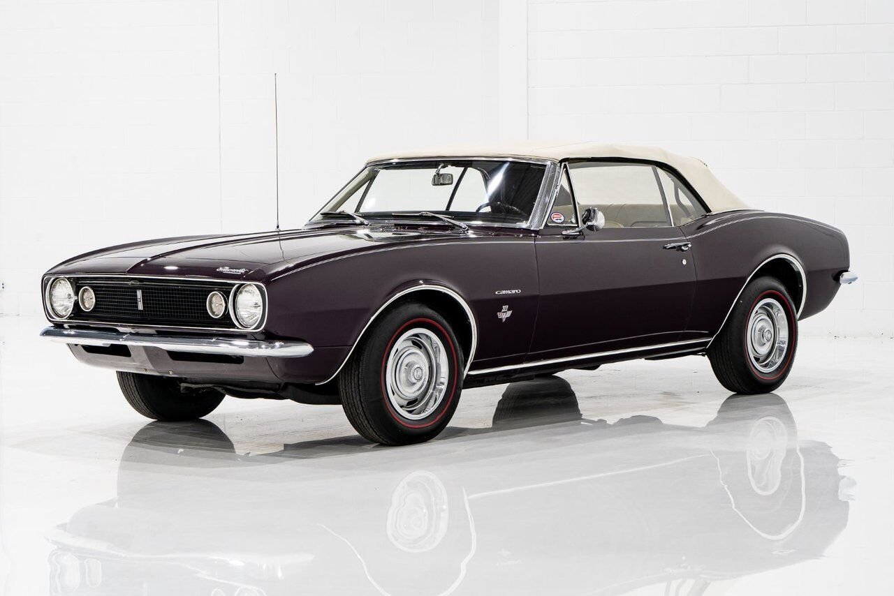 Chevrolet Camaro PRIX EN USD Convertible Beautifully presented from former Restoration 1967 mauve Montréal - photo #27