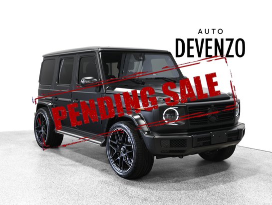 2022 Mercedes-Benz Classe-G G550 G Manufaktur Magno Exclusive Package Black