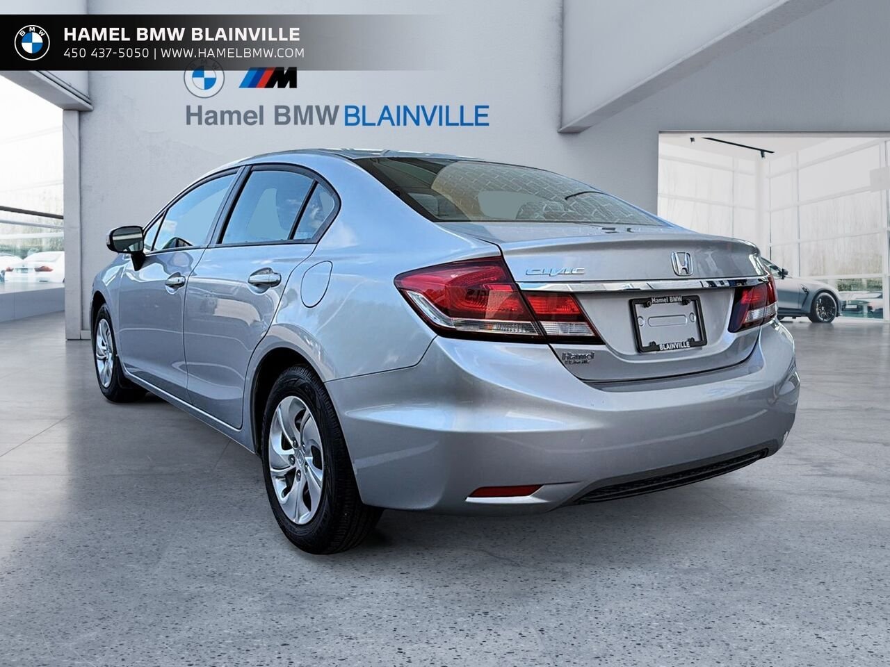 Honda Civic Berline LX 4 portes CVT 2014 Argent Blainville - photo #3
