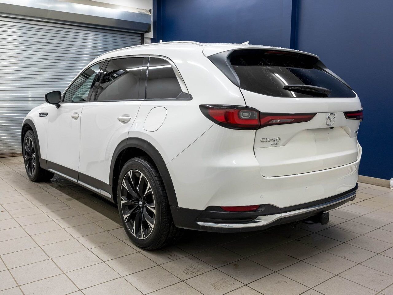 Mazda CX-90 PHEV GT AWD *7 PLACES* TOIT *CAM 360* SIEGES VENTIL*HUD 2025 Blanc Saint-Jérôme - photo #7