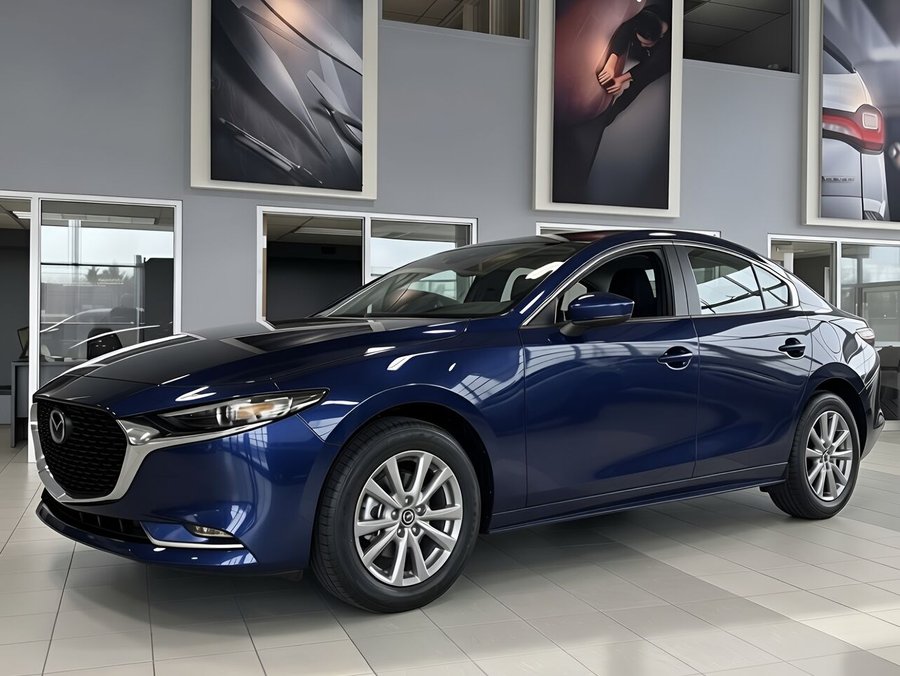 MAZDA Mazda3 GX TA 2026 Bleu cristal foncé mica