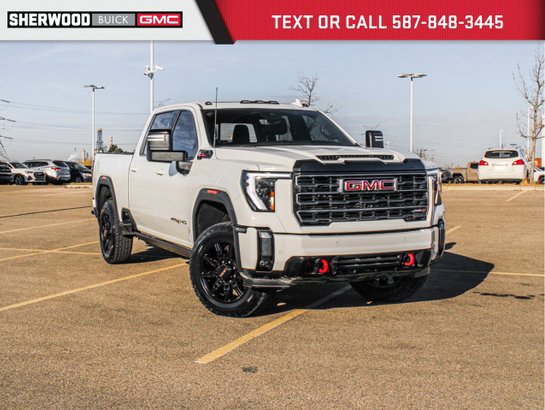 2024 GMC Sierra 3500HD AT4 Premium Plus | Technology/Preferred/Safety Packages White