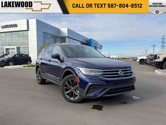 2024 Volkswagen Tiguan Comfortline 2.0T 4Motion | Heated Leather Bucket Seats Blue
