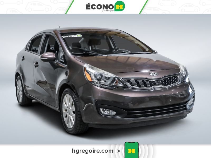 2015 Kia Rio Brown Blainville - photo #0