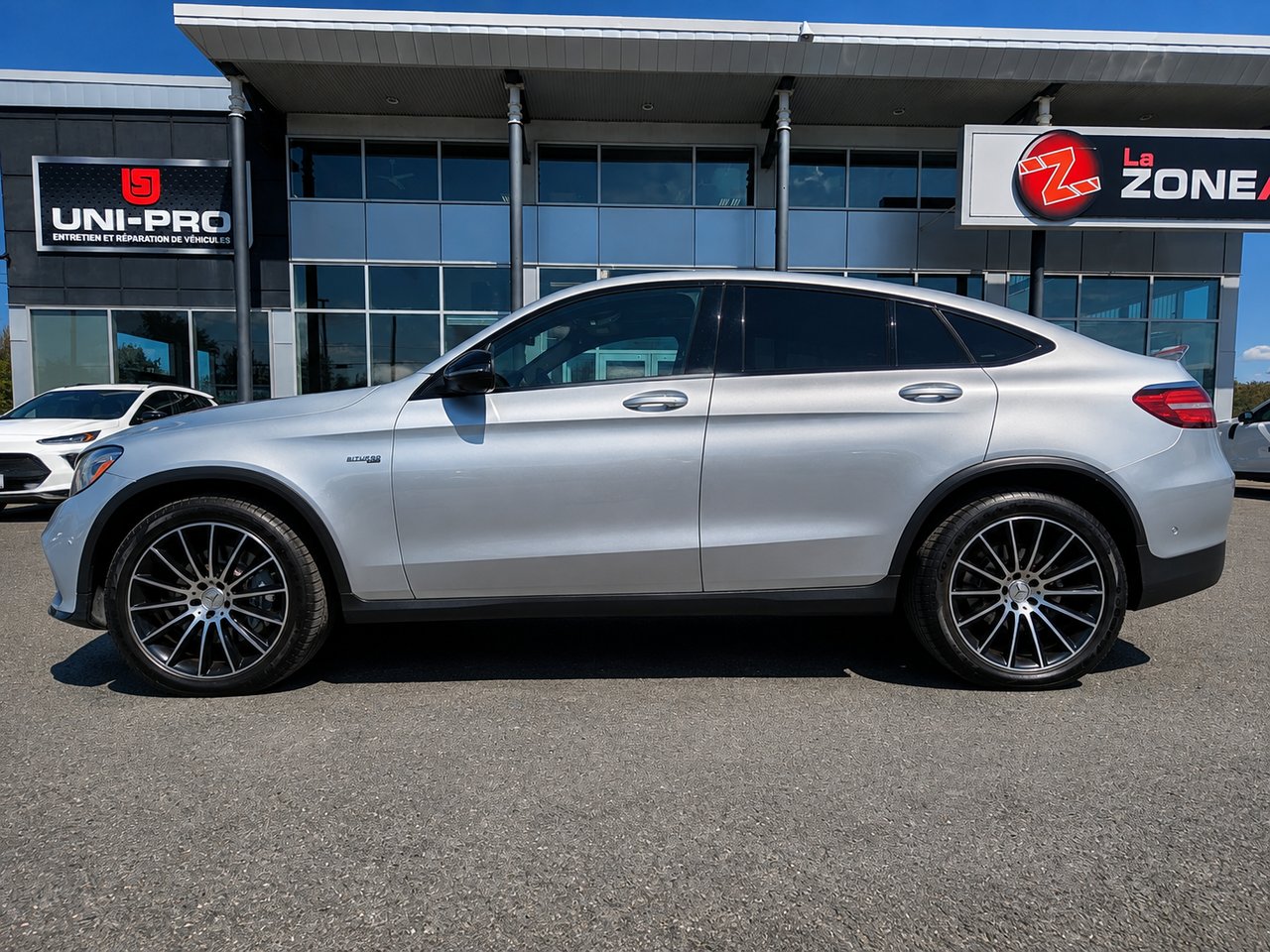 Mercedes-Benz GLC 43 AMG COUPÉ 2017 Argent Granby - photo #2