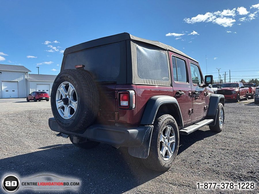 Jeep Wrangler Unlimited Sport S 4x4 2022 Rouge