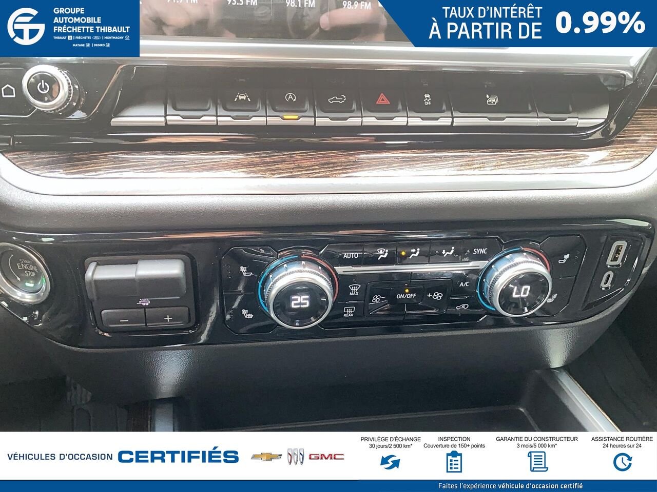 GMC SIERRA K15 Elevation cabine multiplace 4RM 157 po 2026 Noir Montmagny - photo #15