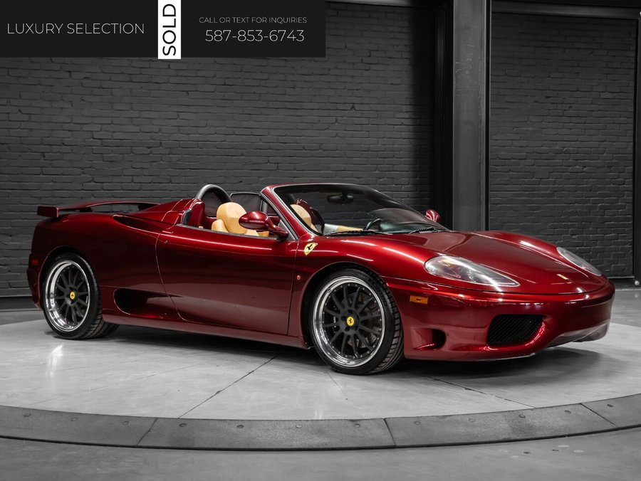 2004 Ferrari 360 2004 Red