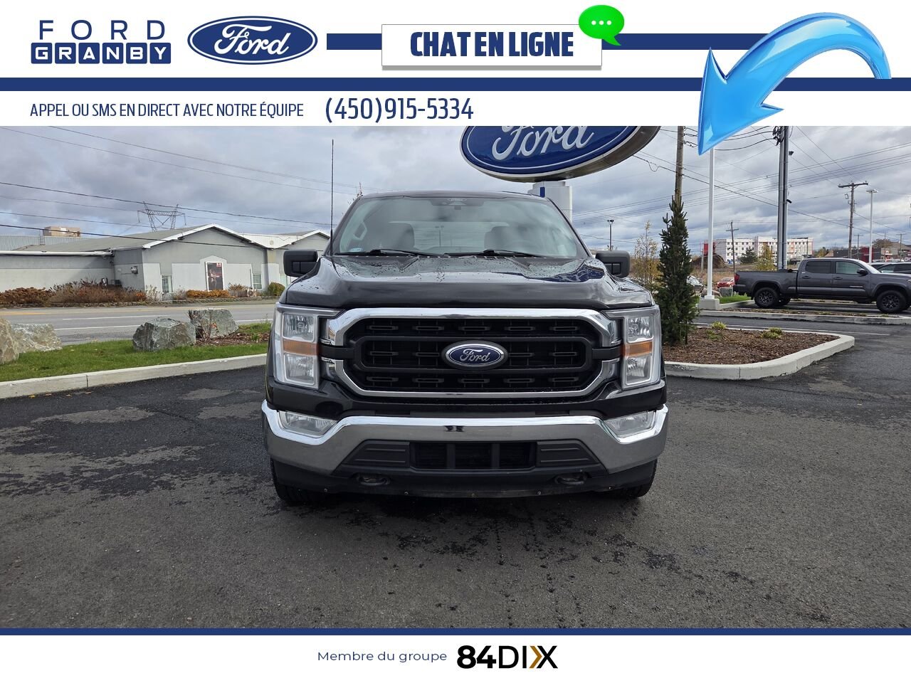 Ford F-150 2022 Noir Granby - photo #1