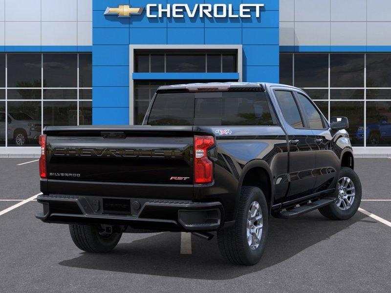 CHEVROLET Silverado 1500 RST cabine multiplace 4RM 157 po 2026 NOIR Gatineau - photo #3