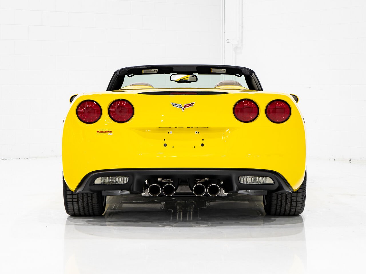 Chevrolet Corvette With only 900km (563mi) From new with window sticker 2008 Jaune Kirkland - photo #12