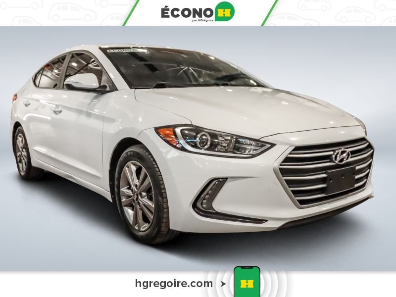 2018 Hyundai Elantra White Saint-Eustache - photo #0