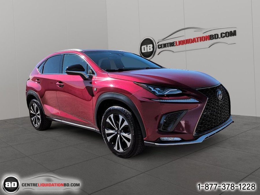 2019 Lexus NX NX 300 Red