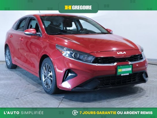 2022 Kia Forte5 EX AUTO A/C GR ELECT MAGS CAM RECUL BLUETOOTH Red