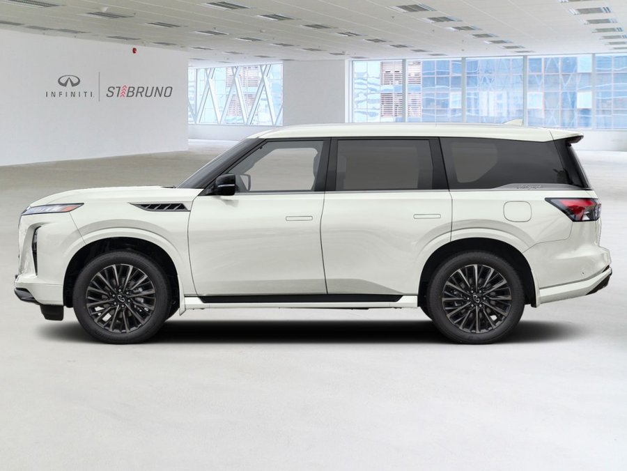 2027 INFINITI QX80 2027 Radiant White TriCoat Pearl