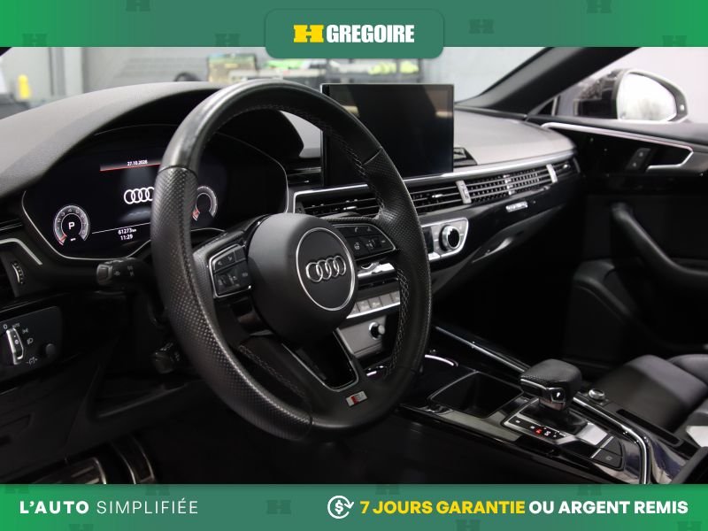 2022 Audi A5 White Saint-Eustache - photo #8