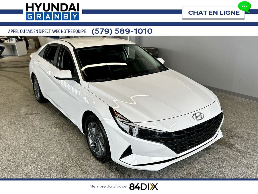 Hyundai Elantra Preferred 2023 Blanc