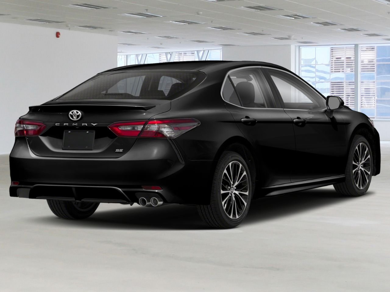 Toyota Camry SE boîte de vitesses automatique 2018 Noir Gatineau - photo #2