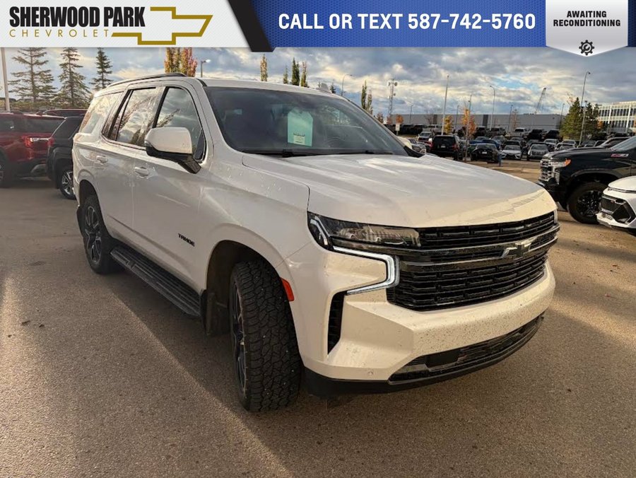 2021 Chevrolet Tahoe RST White